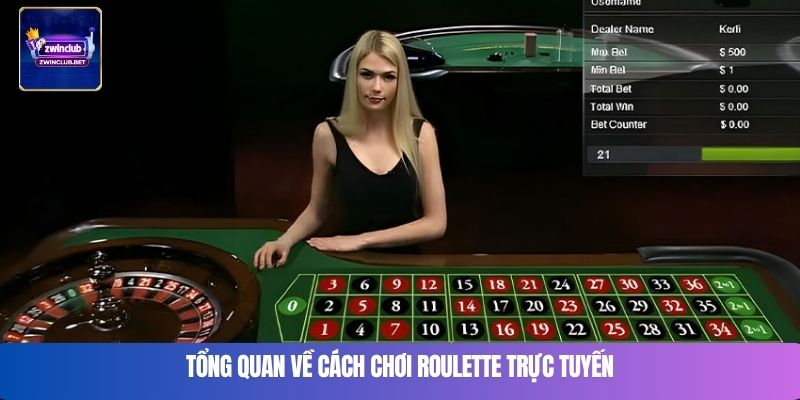 Tổng quan về cách chơi roulette trực tuyến