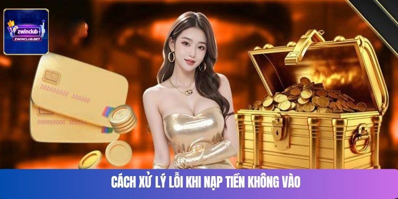 Cách xử lý lỗi khi nạp tiền không vào