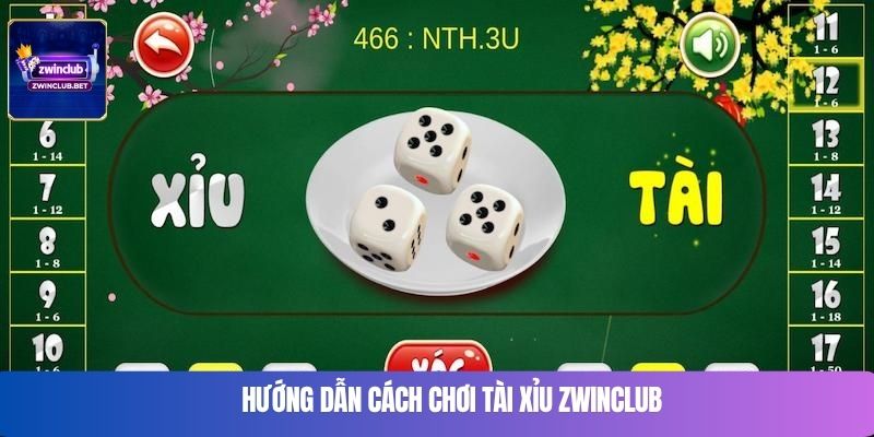 Hướng dẫn cách chơi tài xỉu Zwinclub